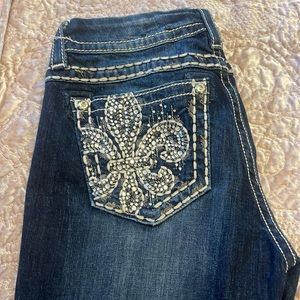 MissMe jeans, new.Size 28,mid rise,easy straight with stretch.Paid $150.Now $40